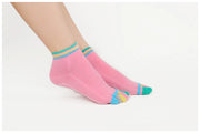 Candy-Colored Yoga Toe Socks socks Yoga