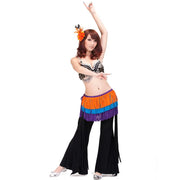 Thick Tasseled Hip Scarf Belly Dance Hula Hip Wrap Hip Scarf Hula Raqs