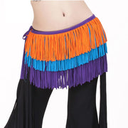 Thick Tasseled Hip Scarf Belly Dance Hula Hip Wrap Hip Scarf Hula Raqs