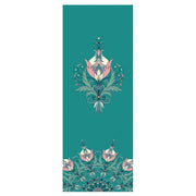 Yoga Towel for Yoga Mat - Hot Yoga Green Floral Mandala Fitness & Body Building Sports & Entertainment Yoga Yoga Blankets Yoga Towels