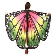 Butterfly Wing Shawl - Many Designs Army Green (Double-sided) Dance Props Festival Raqs Wings