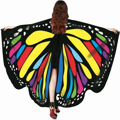 Butterfly Wing Shawl - Many Designs Dance Props Festival Raqs Wings