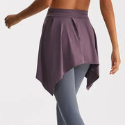 Yoga/Dance Wrap Skirt Dark purple One Size Activewear Hip Scarf Yoga