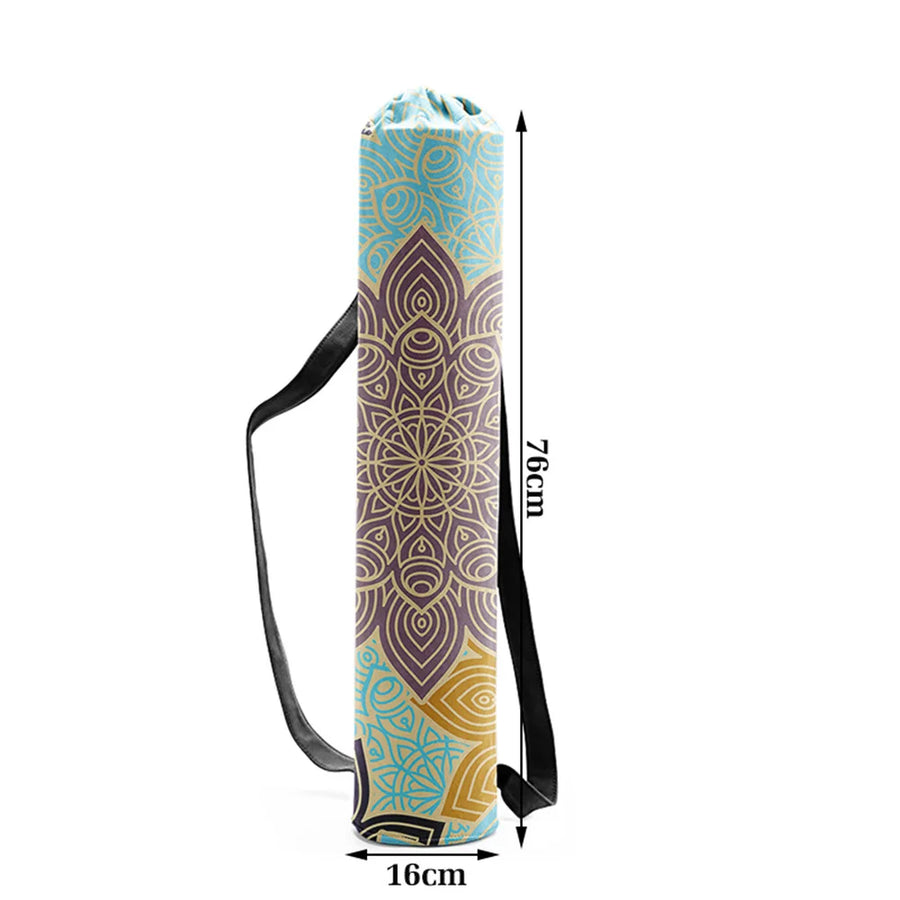 Canvas Drawstring Yoga Mat Bag - Many Designs to Choose From Bags Lifestyle Yoga