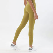 Soft High Waist Leggings with Back Pocket Activewear Pants Yoga