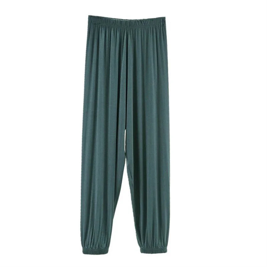 Loose Modal High Waist Harem Pants Activewear Pants Plus-sizes Available