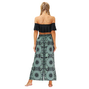 Split Wide Leg Boho Palazzo Pants Festival Lifestyle New Pants Yoga