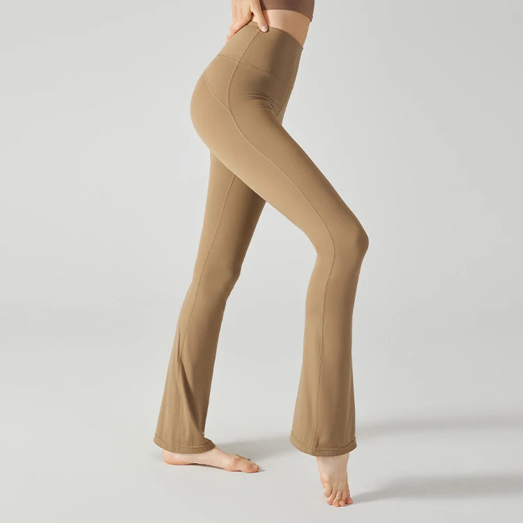 Flare Yoga Pants Cocoa Pants Yoga