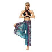 Split Wide Leg Boho Palazzo Pants Festival Lifestyle New Pants Yoga