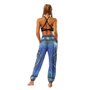 Boho High-Waist Yoga Harem Pants Activewear Festival Pants Yoga