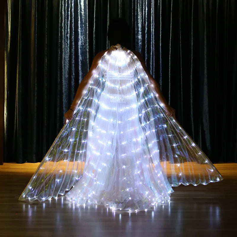 LED Dance Wings Belly Dance Wing Dance Props Raqs Wings