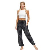 Boho High-Waist Yoga Harem Pants Activewear Festival Pants Yoga