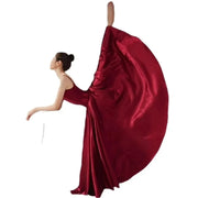 Modern/Belly Dance Skirt Flowing Elegant Gauze Choose Length and Fullness Wine Belly Dancing Raqs Skirt