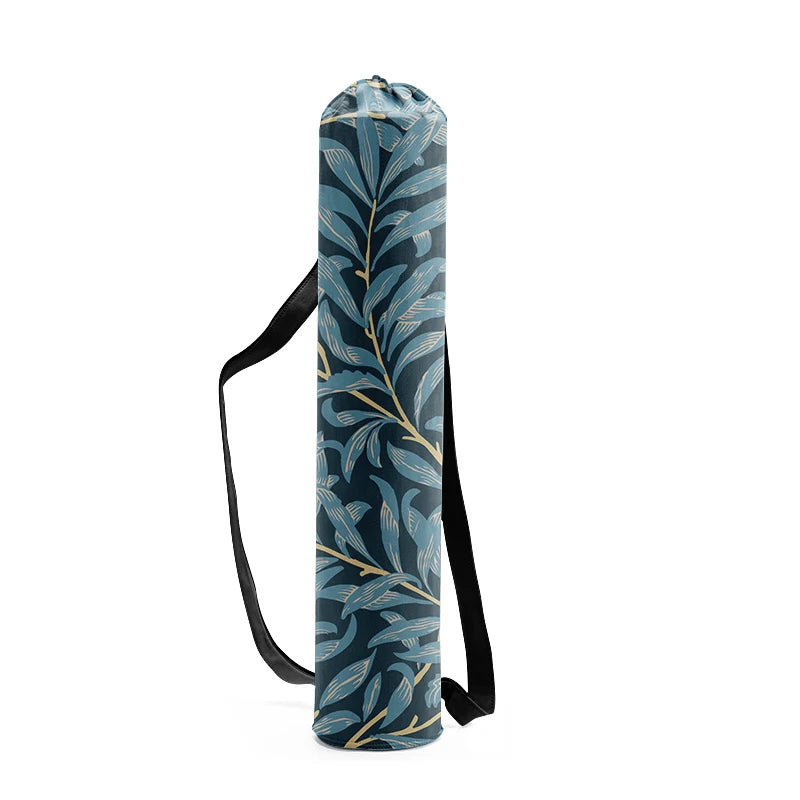 Canvas Drawstring Yoga Mat Bag - Many Designs to Choose From dark khaki Bags Lifestyle Yoga