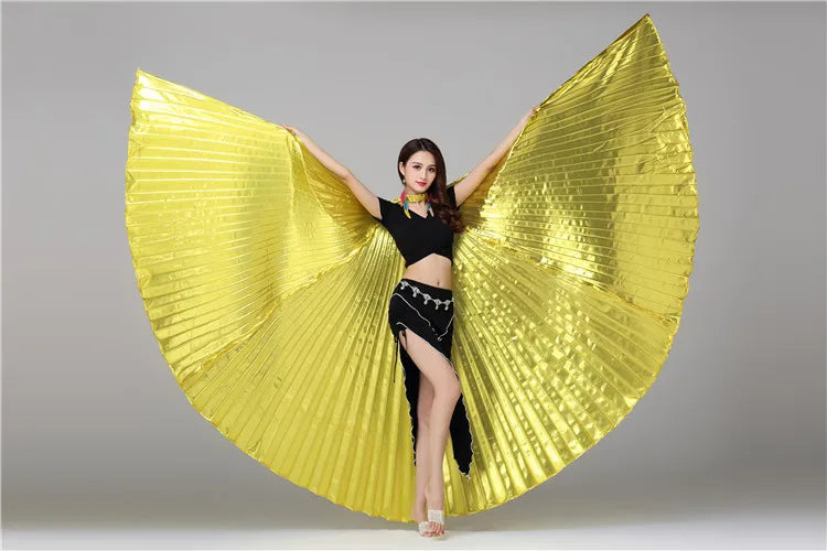 Belly Dance Wings Open or Closed - Many Colors! Belly Dancing Dance Props Raqs Wings