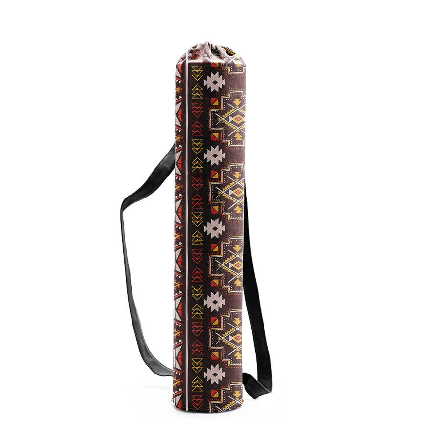 Canvas Drawstring Yoga Mat Bag - Many Designs to Choose From Yellow Bags Lifestyle Yoga