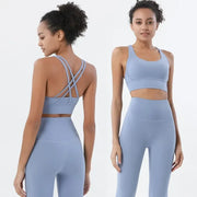 Sports Bra and Leggings Two-Piece Matching Sets Activewear Lifestyle Yoga