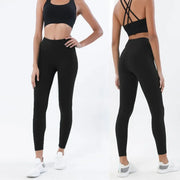 Sports Bra and Leggings Two-Piece Matching Sets Black Activewear Lifestyle Yoga