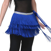 Three-Layer Tassel Belly Dance Hip Scarf Hip Scarf Raqs