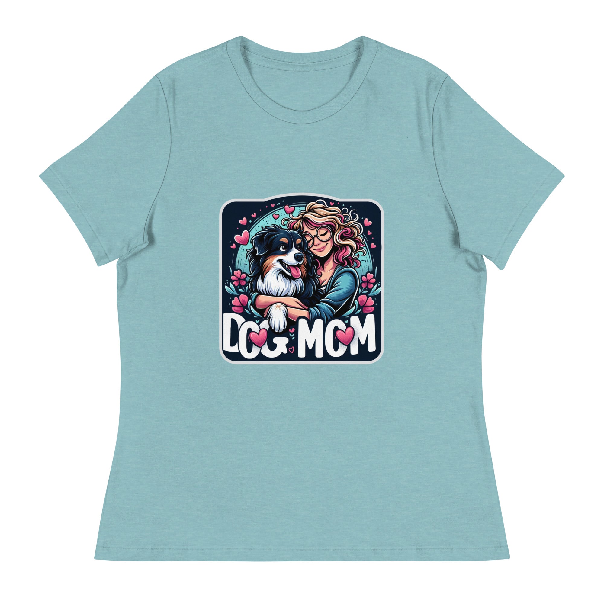 Dog Mom Relaxed Women's Tee Lifestyle Shirts