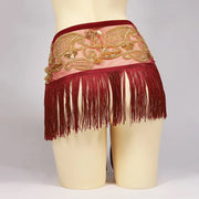 Embroidered/Beaded Hip Tribal Scarf Hip Scarf Raqs