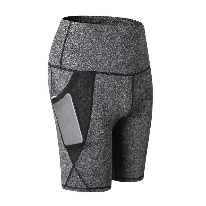 High Waist Compression Quick Dry Yoga Shorts Activewear Apparel New Pants Yoga