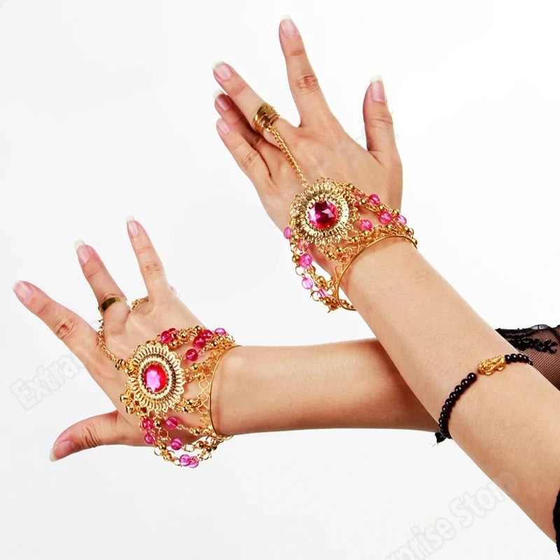 Bollywood/Belly Dance Jewelry Set - 5 pieces in 3 colors Belly Dancing Bollywood Jewelry Novelty & Special Use Raqs Stage & Dance Wear