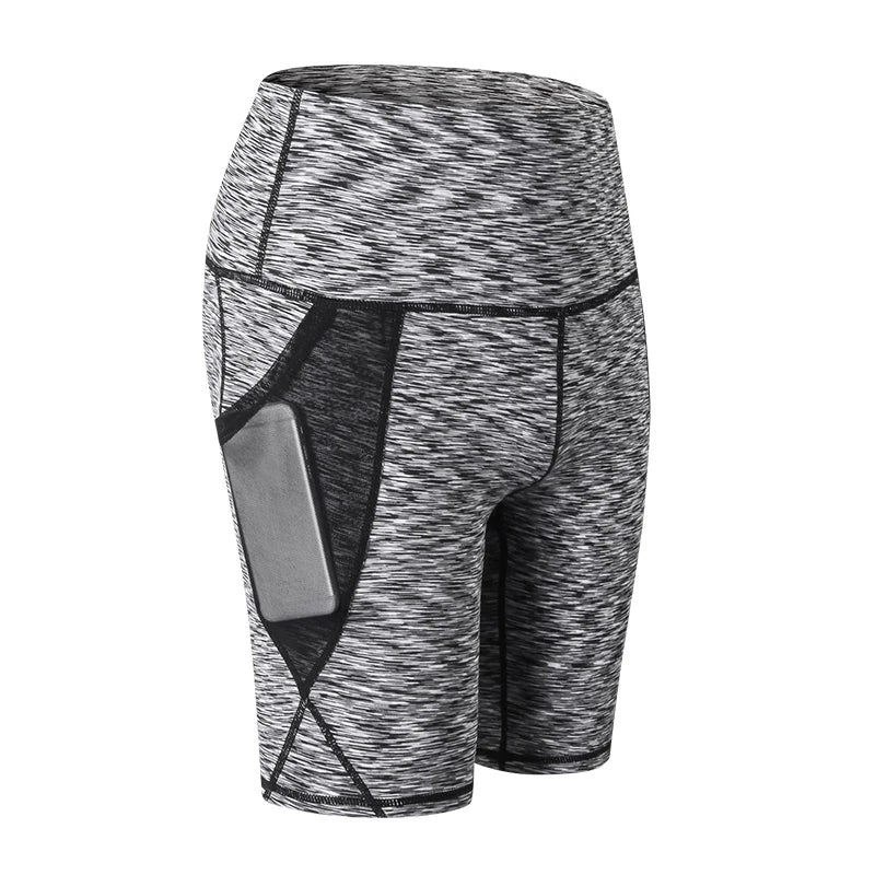 High Waist Compression Quick Dry Yoga Shorts Activewear Apparel New Pants Yoga