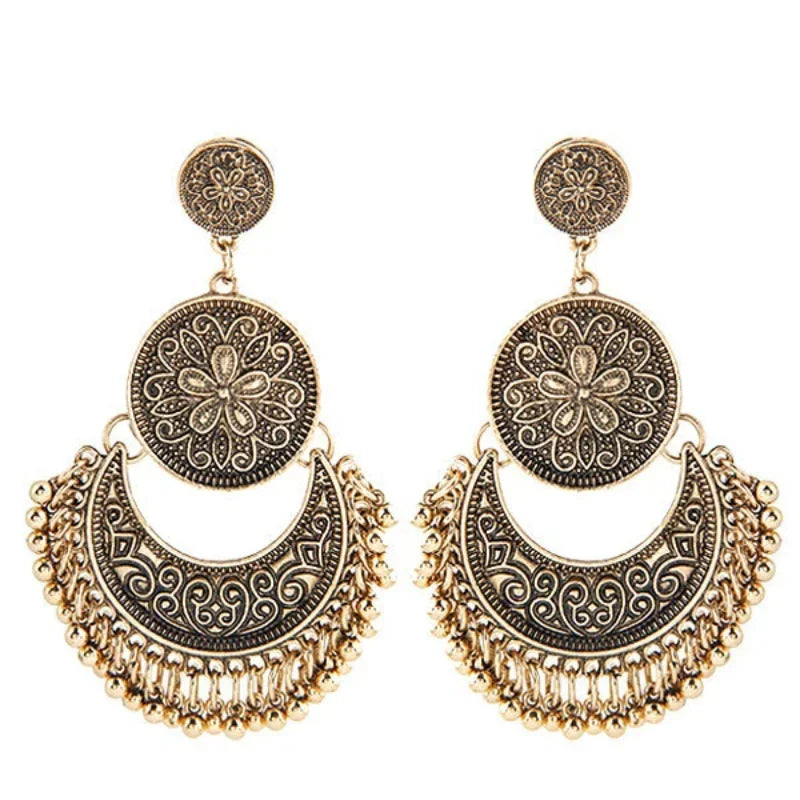 Bohemian Coin Dangle Earrings Earrings Jewelry Lifestyle Raqs