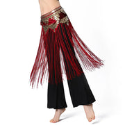 Tribal Long Fringe/Sequin Hip Scarf Hip Scarf Raqs Tribal