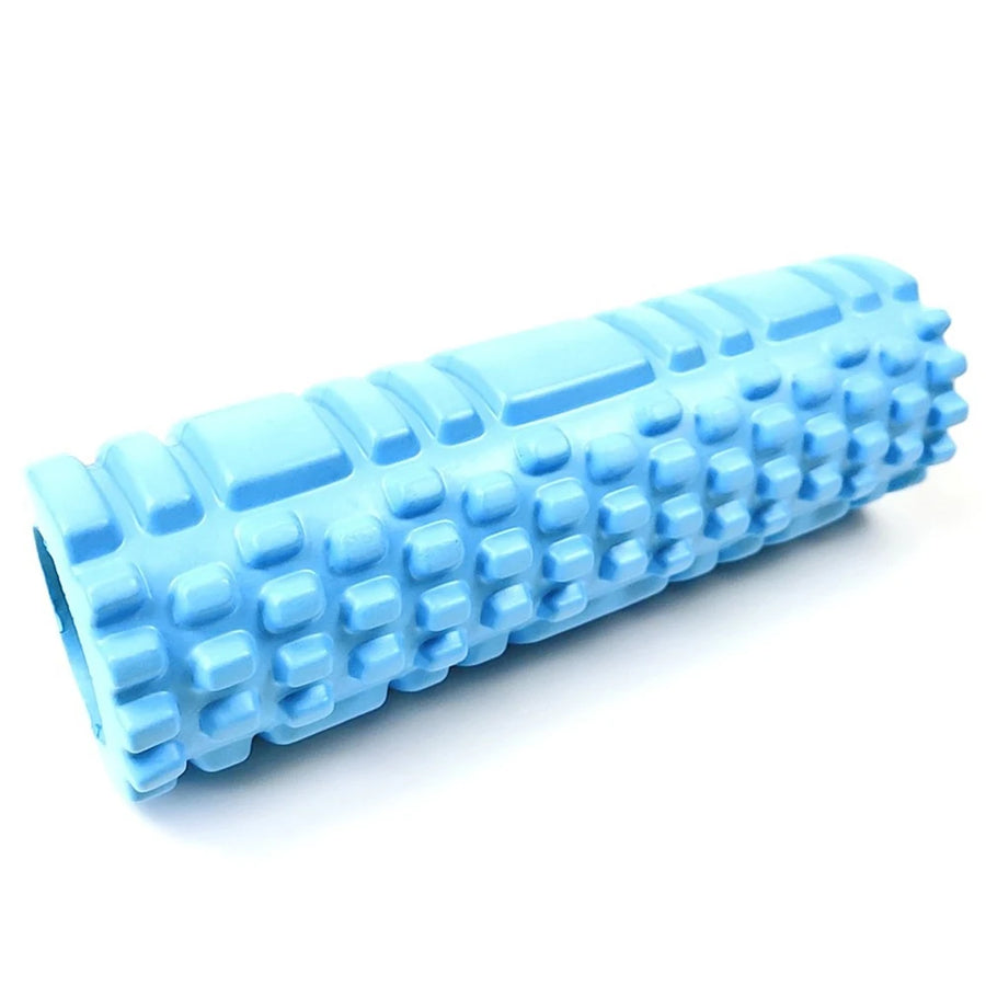 Small (10") Yoga Back Massage Foam Roller blue Gift Lifestyle Massage Self-care Yoga