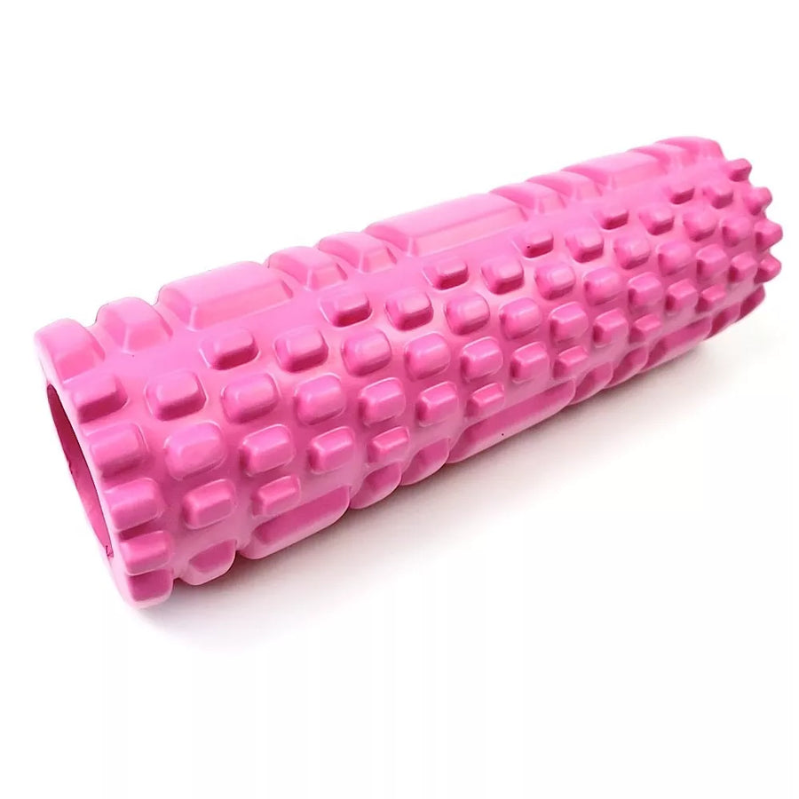 Small (10") Yoga Back Massage Foam Roller rose red Gift Lifestyle Massage Self-care Yoga