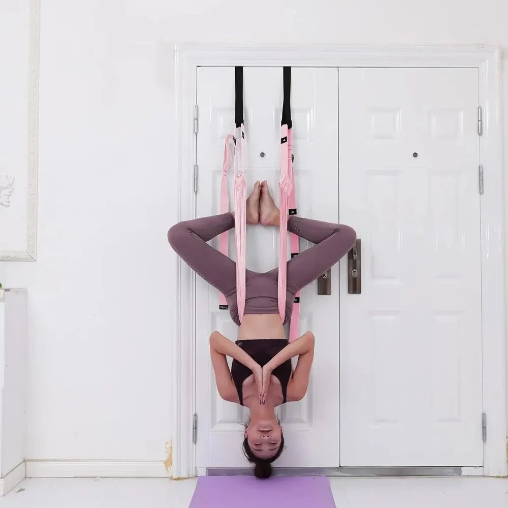 Over-door Aerial Yoga Harness Stretch & Inversion Trainer Yoga Yoga Props