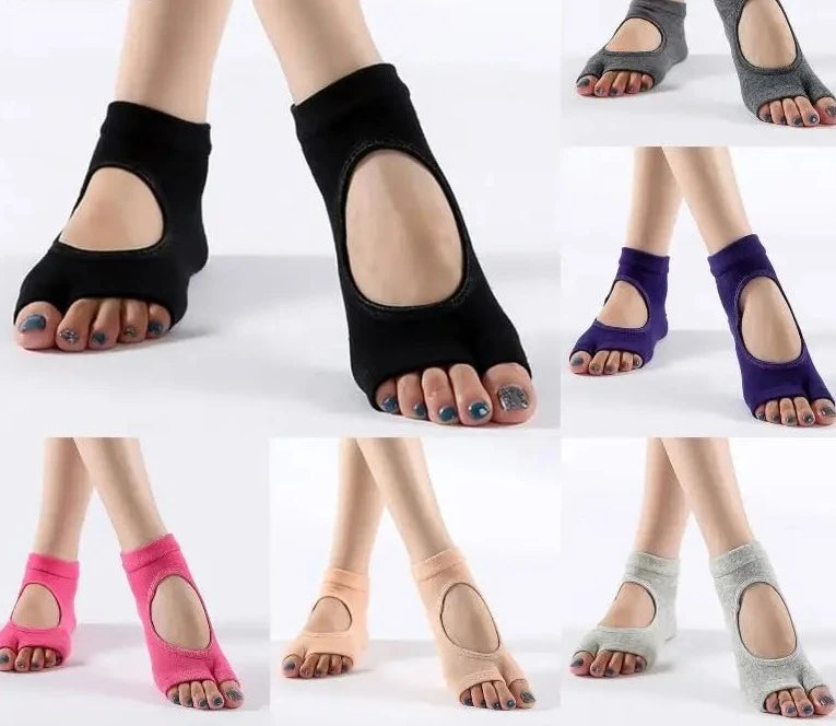 Open-Toe Yoga/Dance/Pilates Sock Socks Yoga