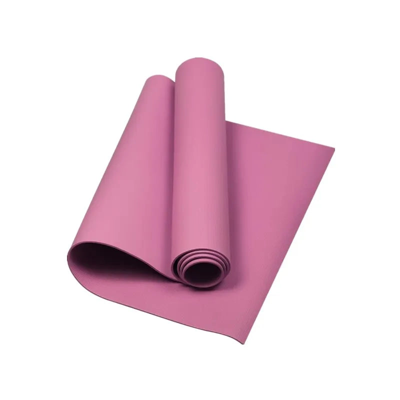 4MM Basic Yoga Mat Pink Yoga Yoga Mat Yoga Mats