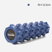 Large (17.7") Yoga Foam Roller 45x12.5cm Blue Gift Lifestyle Massage Self-care Yoga