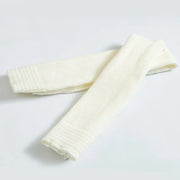 Cozy Leg Warmers Ivory one-size Dancewear Footwear Raqs Socks Yoga