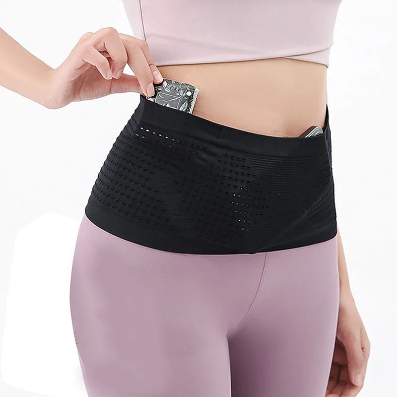 Waist Band Pocket Wrap Bags Lifestyle Yoga